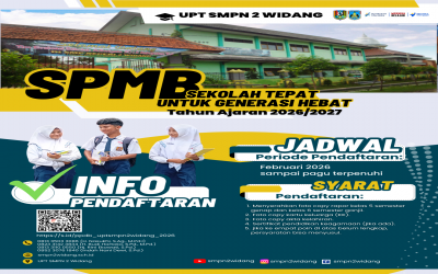 PPDB UPT SMP NEGERI 2 WIDANG 2025-2026